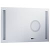 vidaXL Badrumsspegel LED med touch-sensor 100x60 cm