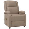 vidaXL Massagef&aring;t&ouml;lj cappuccino konstl&auml;der
