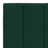 vidaXL Headboard Cushion "Hanko" Dark Green 200 cm Velvet