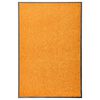 vidaXL D&ouml;rrmatta tv&auml;ttbar orange 60x90 cm