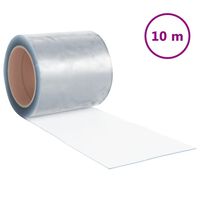 vidaXL Köldridå transparent 200x1,6 mm 10 m PVC