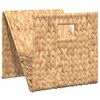 vidaXL Tidningsh&aring;llare vattenhyacint 31x31x31 cm