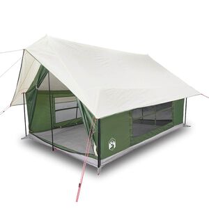 vidaXL Campingt&auml;lt 5 personer gr&ouml;n vattent&auml;tt