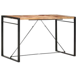 vidaXL Barbord 180x90x110 cm massivt sheshamtr&auml;