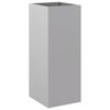 vidaXL Odlingsl&aring;da silver 32x29x75 cm galvaniserat st&aring;l