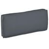 vidaXL Kudde Oxford Tyg Antracit 120 x 50 x 12 cm