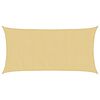 vidaXL Solsegel sandf&auml;rgat 7x4 m 100% polyesteroxford