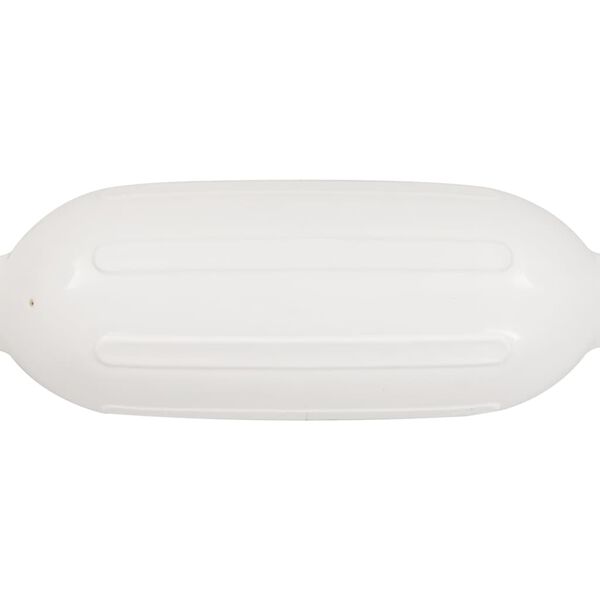 vidaXL Båtfender 4 st vit 58,5x16,5 cm PVC