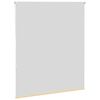 vidaXL Rullgardin m&ouml;rkl&auml;ggningsbar beige 135x150 cm tyg bredd 131,6 cm