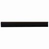 vidaXL Sj&auml;lvh&auml;ftande d&ouml;rrborstlist 12 st Brun 100 cm Aluminiumlegering