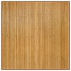 vidaXL Matta fyrkantig natur 100x100 cm bambu