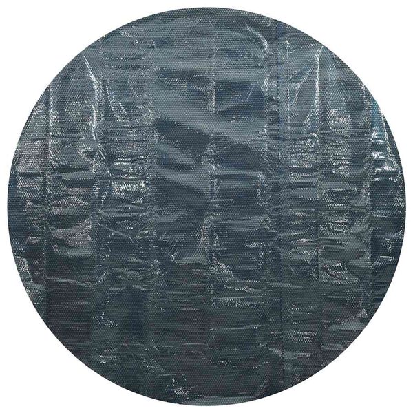 vidaXL V&auml;rmeduk f&ouml;r pool PE 210 cm svart och bl&aring;