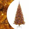vidaXL Julgran Guld 180 cm PET
