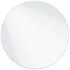 vidaXL V&auml;ggspegel Rund &Oslash; 50 cm h&auml;rdat glas