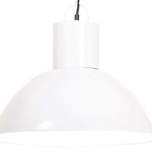 vidaXL H&auml;nglampa 25 W vit rund 48 cm E27