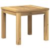 vidaXL Kaffeebord Vit tv&auml;tt 40 x 40,5 x 36 cm Massivt Akaciatr&auml;