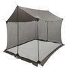 vidaXL Campingtarp med n&auml;tv&auml;ggar Brun Gr&aring; 270 x 210 x 210 cm