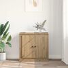 vidaXL Sideboard Artisan Ek 70 x 35,5 x 67,5 cm Konstruerat tr&auml;