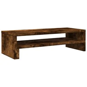 vidaXL Sk&auml;rmst&auml;ll r&ouml;kf&auml;rgad ek 54x22x15 cm konstruerat tr&auml;