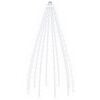 vidaXL Julgransbelysning 180 LED-lampor Kallvit 180 cm