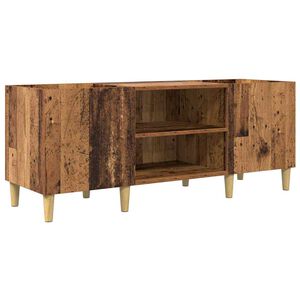vidaXL Skivsk&aring;p 121 x 38 x 48 cm Konstruerat tr&auml; Gammalt tr&auml;