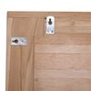 vidaXL Prydnadsspegel teak 120x60 cm rektangul&auml;r
