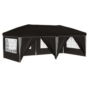 vidaXL Pop-up Partyt&auml;lt 575 x 288 x 245 cm Svart