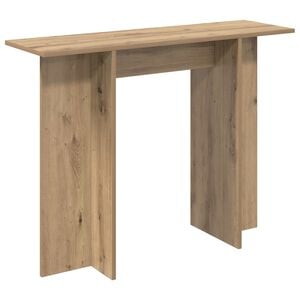 vidaXL Konsolbord Artisan-ek 100 x 30 x 75 cm Konstruerat tr&auml;
