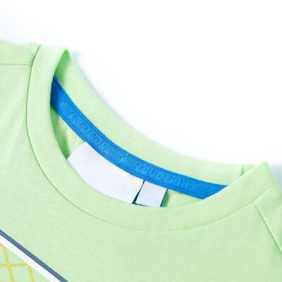 T-shirt för barn limegrön 92