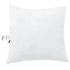 vidaXL Kudde 81 x 80 x 20 cm Polyester Vit