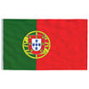 vidaXL Portugals flagga 90x150 cm