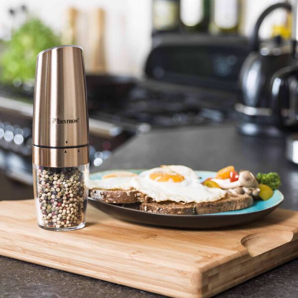Bestron Salt- och pepparkvarn APS300CO koppar 20,2 cm