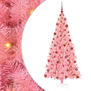 vidaXL Julgran Rosa 180 cm PVC