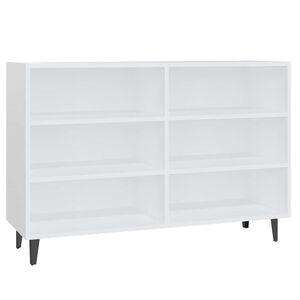 vidaXL Sk&auml;nk vit 103,5x35x70 cm konstruerat tr&auml;