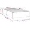 vidaXL Boxspring-s&auml;ngram m&ouml;rkgr&ouml;n 80x200 cm sammet