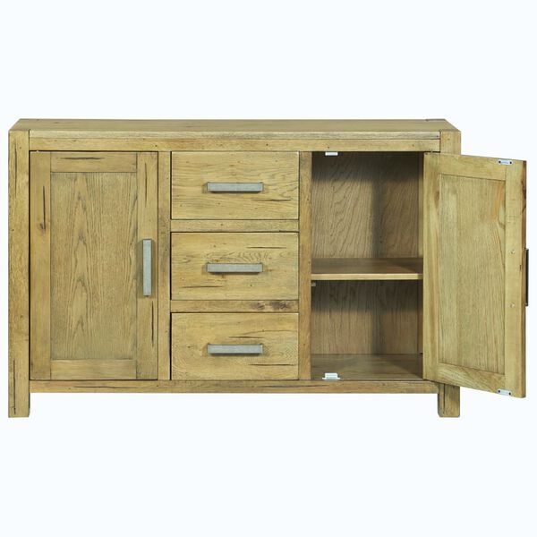 vidaXL Sk&auml;nk 110x35x70 cm rustik ek