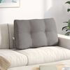 vidaXL Ryggkudde Taupe 80 x 24 x 50 cm tyg