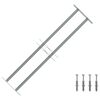 Justerbart F&ouml;nstergaller f&ouml;r f&ouml;nster med 2 st&auml;nger 700-1050 mm