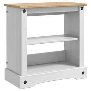 vidaXL Aquariumst&auml;ll CORONA Vit och brun 60,5 x 30 x 60 cm 150 kg