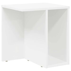 vidaXL Sidobord Vit 37 x 32 x 40 cm Konstruerat tr&auml;