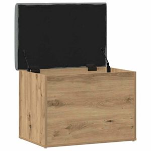 vidaXL F&ouml;rvaringsb&auml;nk hantverksm&auml;ssig ek 62x42x45 cm konstruerat tr&auml;