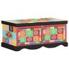 vidaXL Soffbord flerf&auml;rgat 90x50x40 cm massivt tr&auml; mango
