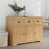 vidaXL Sideboard BODO Honung brun 115,5 x 44 x 80 cm Konstruerat tr&auml;