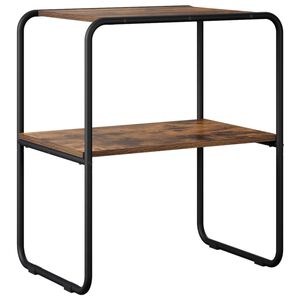 vidaXL Konsolbord R&ouml;kt ek 60 x 42,5 x 70 cm Konstruerat tr&auml;