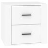 vidaXL S&auml;ngbord vit 50x39x47 cm