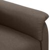 vidaXL Reclinerf&aring;t&ouml;lj brun tyg