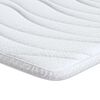 vidaXL Madrasskydd 180 x 200 cm tjock Stickad tyg Vit