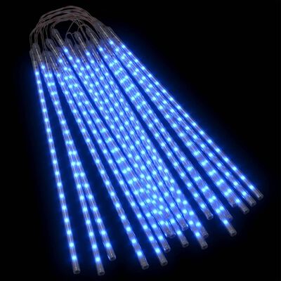 vidaXL Meteorregn 20 st 50 cm 720 LED blå inne/ute