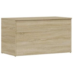 vidaXL F&ouml;rvaringskista sonoma-ek 84x42x46 cm konstruerat tr&auml;
