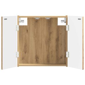 vidaXL Darttavla Sk&aring;p ALKMAAR Artisan-ek 52,5 x 10,5 x 53,5 cm